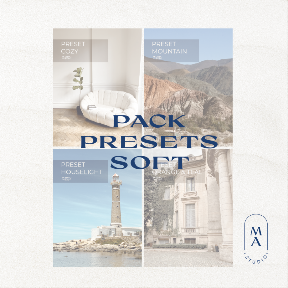 Pack de presets para Lightroom
