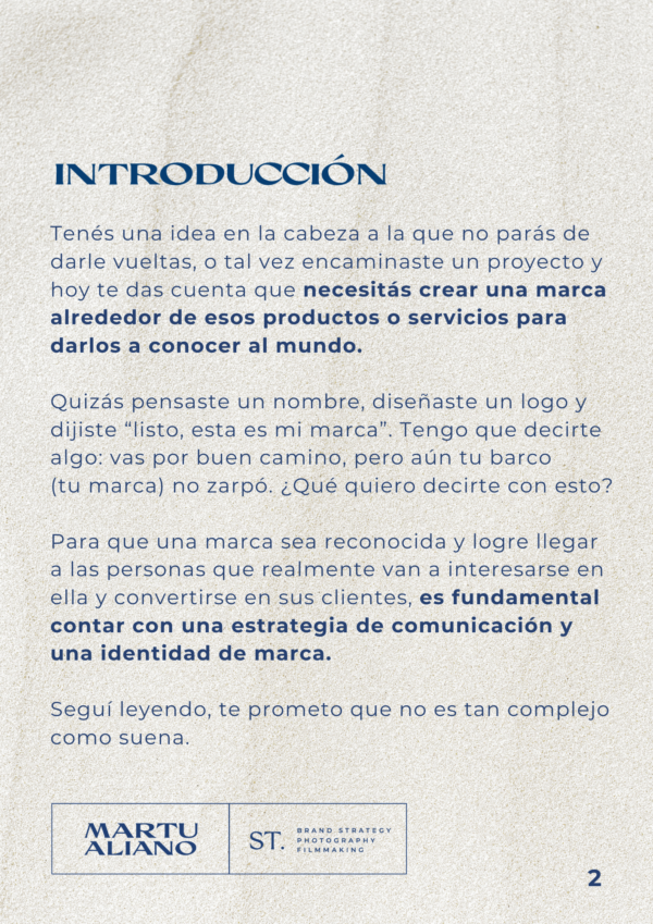 Workbook: <br>Cómo crear una marca única - Imagen 3